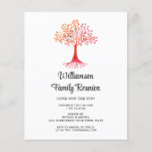 Uitnodiging tot hereniging budgettair reustige fam (Voorkant)