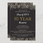 Uitnodiging tot hereniging op school (Voorkant / Achterkant)