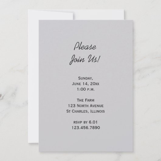 Uitnodiging tot hereniging Rode Barn (Achterkant)