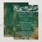 Uitnodiging tot hereniging van de Groene Gold Ligh (Voorkant / Achterkant)