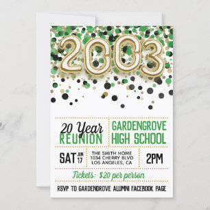 Uitnodiging tot hereniging van de middelbare schoo