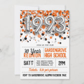 Uitnodiging tot hereniging van de middelbare schoo (Voorkant)