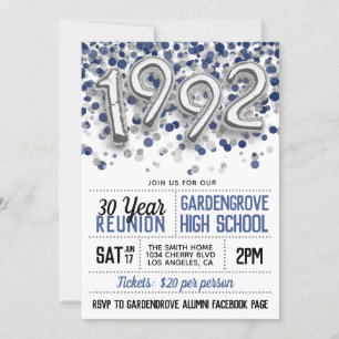 Uitnodiging tot hereniging van de middelbare schoo