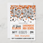 Uitnodiging tot hereniging van de middelbare schoo (Voorkant)