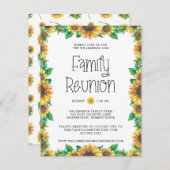 Uitnodiging tot hereniging van de Rustische Zonneb (Voorkant / Achterkant)