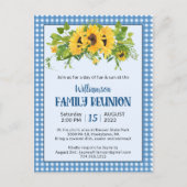 Uitnodiging tot hereniging van de Rustische Zonneb (Voorkant)