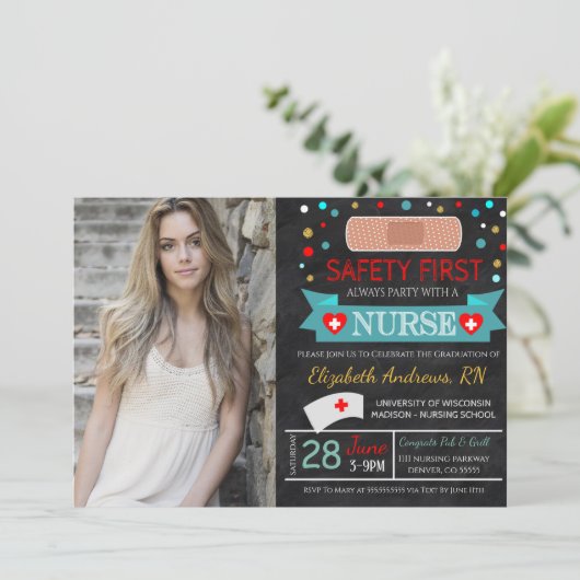 Uitnodiging tot herfst Afstuderen (Staand voorkant)