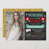 Uitnodiging tot herfst Afstuderen (Voorkant / Achterkant)