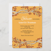 Uitnodiging tot herfst Branch Borders (Voorkant)