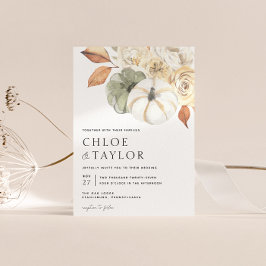 Uitnodiging tot herfst huwelijk