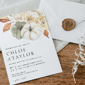 Uitnodiging tot herfst huwelijk
