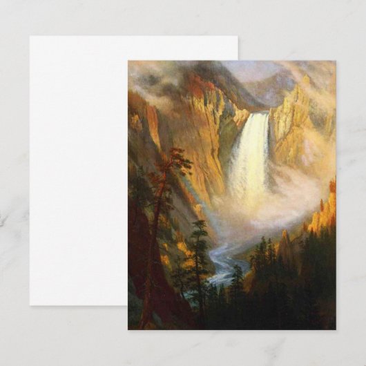 Uitnodiging tot Herfst van geelsteen (Voorkant / Achterkant)