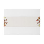 Uitnodiging tot herfst voor weduwen uitnodigingen wikkel (Achterkant Voorbeeld)