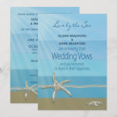 Uitnodiging tot hernieuwde weduwen, Oceaan, Starfi (Voorkant / Achterkant)