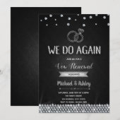 Uitnodiging tot hernieuwing van de Vow (Voorkant / Achterkant)