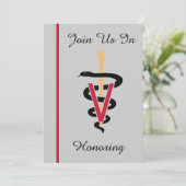 Uitnodiging tot herroeping van de dierenarts (Staand voorkant)