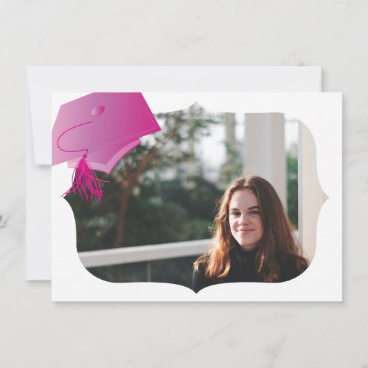 Uitnodiging tot herroeping van de hotroze Graduati (Achterkant)