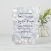 Uitnodiging tot het aangaan van een Sparkly Lights (Staand voorkant)