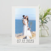 Uitnodiging tot het aanwenden van mooie en glanzen (Staand voorkant)