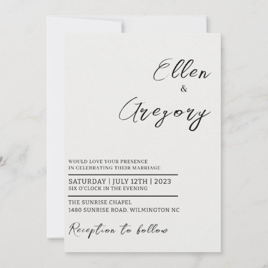 Uitnodiging tot het aanwenden van mooie en glanzen (Achterkant)