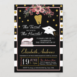 Uitnodiging tot het Afstuderen van de tandheelkund