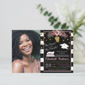 Uitnodiging tot het Afstuderen van de tandheelkund (Staand voorkant)