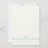 Uitnodiging tot het Afstuderen van de tandheelkund (Achterkant)