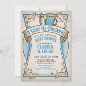 Uitnodiging tot het baby Baby shower (Voorkant)