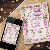 Uitnodiging tot het baby Baby shower