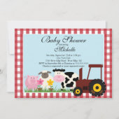 Uitnodiging tot het Baby shower van Baby (Voorkant)