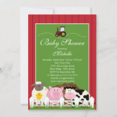 Uitnodiging tot het Baby shower van Baby (Voorkant)