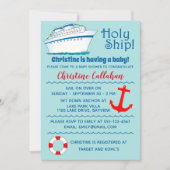  uitnodiging tot het Baby shower van het Heilige S (Voorkant)