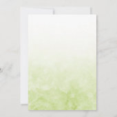 Uitnodiging tot het baby shower van Lion cub tropi (Achterkant)