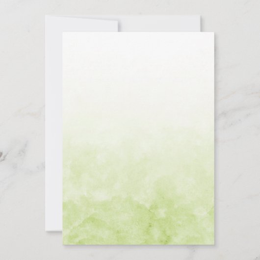 Uitnodiging tot het baby shower van Lion cub tropi (Achterkant)