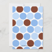 Uitnodiging tot het Baby shower van Sweet Sheep Bo (Achterkant)