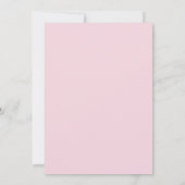 Uitnodiging tot het Baby shower van Tropical Flami (Achterkant)