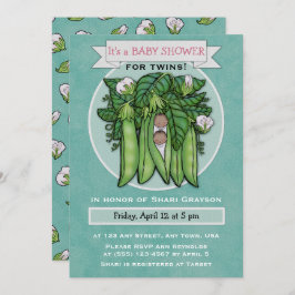 Uitnodiging tot het Baby shower van twitteraars