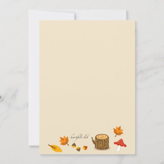 Uitnodiging tot het Baby shower van voor- en (Achterkant)