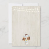 Uitnodiging tot het baby van koffie of thee-Baby s (Achterkant)