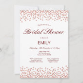 Uitnodiging tot het bewerken van Roos Gold Bridal (Voorkant)