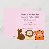 Uitnodiging tot het brengen van een teelderdag (Voorkant / Achterkant)