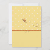 Uitnodiging tot het decorteren van paaseieren (Achterkant)