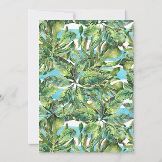 Uitnodiging tot het festival van Thailand Songkran (Achterkant)