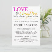 Uitnodiging tot het houden van een liefdesoefening (Staand voorkant)