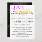 Uitnodiging tot het houden van een liefdesoefening (Voorkant / Achterkant)