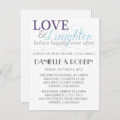 Uitnodiging tot het houden van een liefdesoefening (Voorkant / Achterkant)