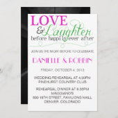 Uitnodiging tot het houden van een liefdesoefening (Voorkant / Achterkant)