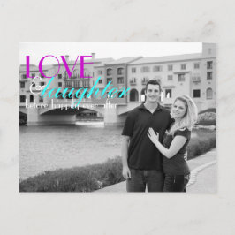 Uitnodiging tot het houden van een liefdesoefening briefkaart