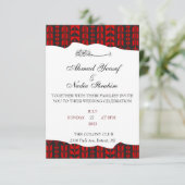 Uitnodiging tot het houden van een Palestijnse Pat (Staand voorkant)