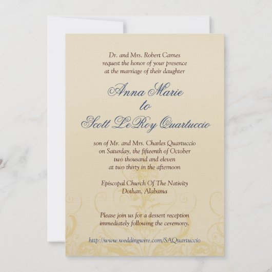  uitnodiging tot het huwelijk (Achterkant)